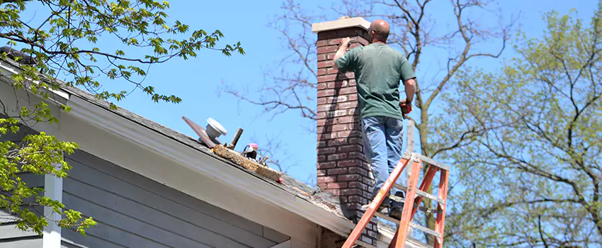 Vinyl and PVC Chimney Flashing Installation in Cohoes, NY